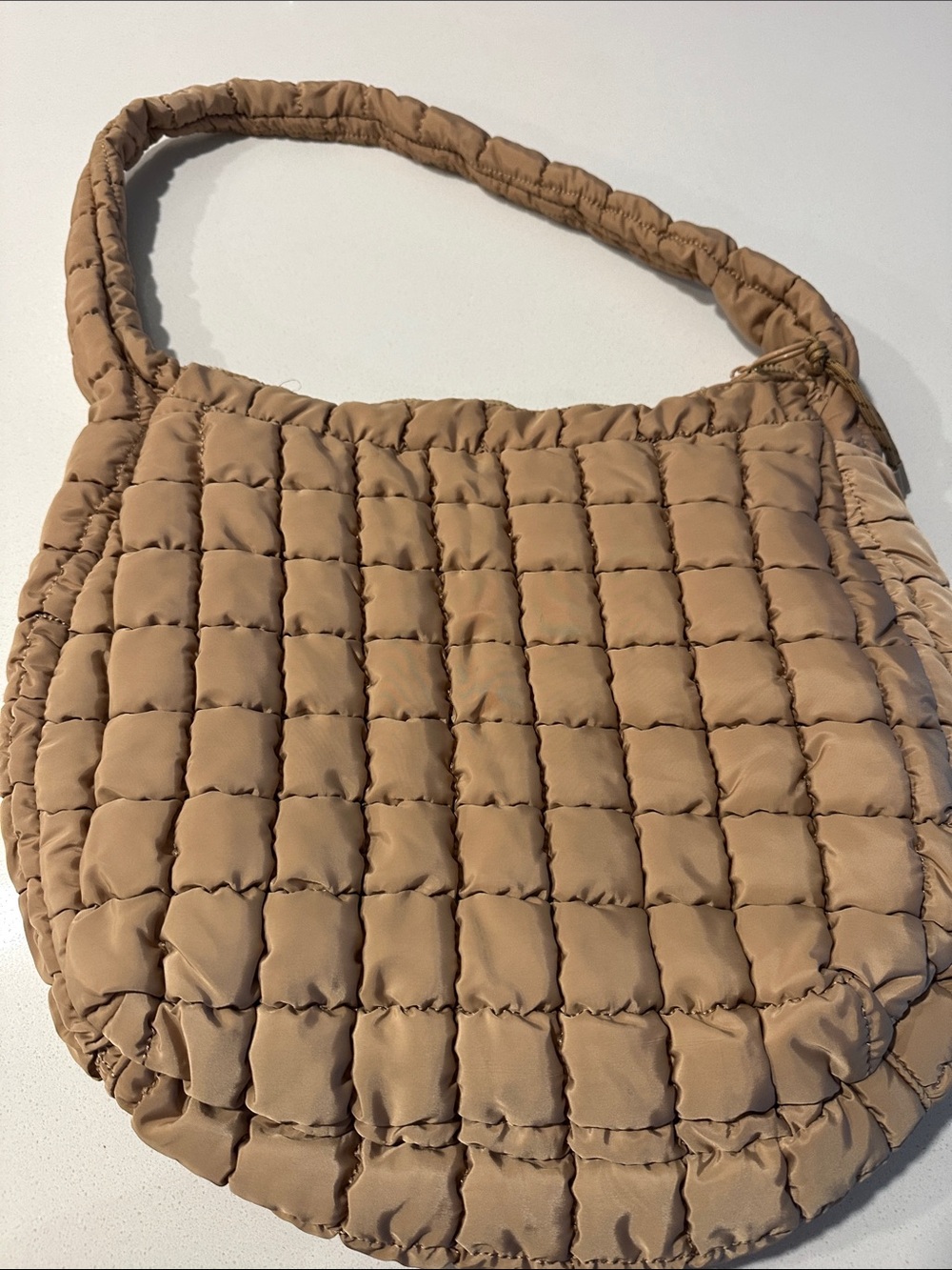 Tan shoulder bag - Picture 2 of 7